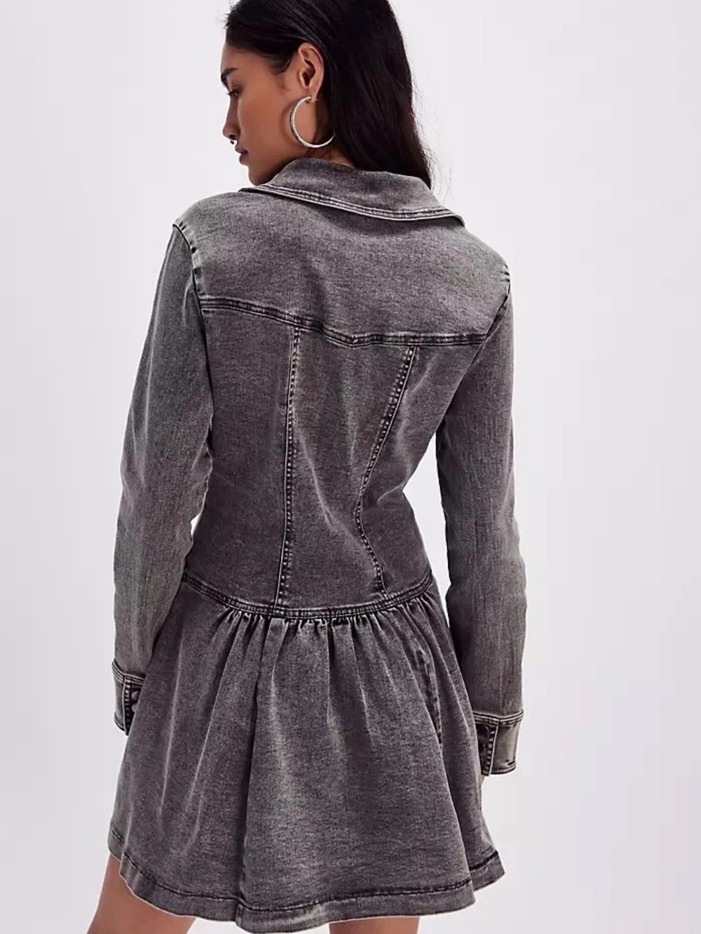 Free People “Roadhouse” Mini Dress - NWOT - Picture 3 of 3